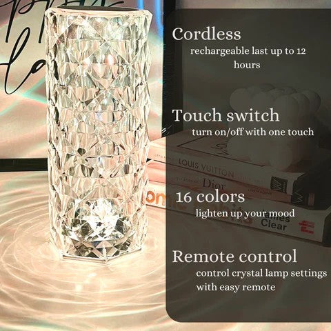 Crystal Diamond Lamp